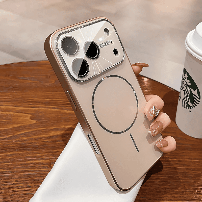 Dual-Tone Laser CD Patten MagSafe iPhone Case