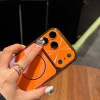 Dual-Tone Laser CD Patten MagSafe iPhone Case